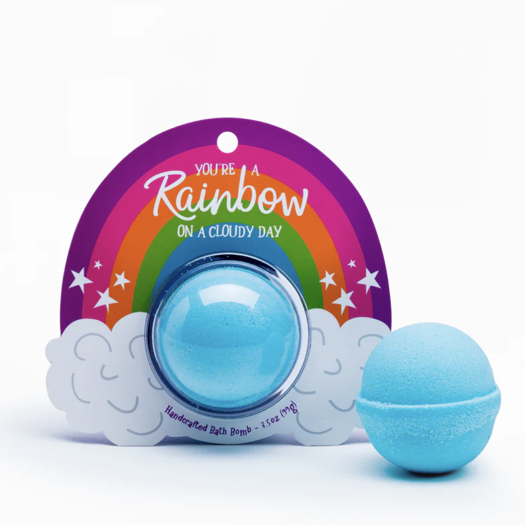 You're A Rainbow on A Cloudy Day Bath Bomb